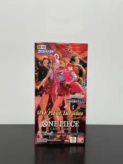 ONE PIECE Extra Booster Heroines edition EB-03 EB03 Box Japanese Tape SEALED PSL - Image 1