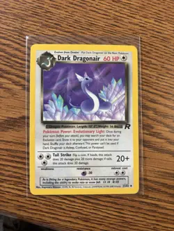 Pokemon TCG Dratini & Dark Dragonair Lot Of 6 Cards (See Pictures & Description) - Image 2