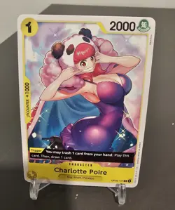 One Piece CCG Two Legends Charlotte Poire OP08-104 NM - Image 1