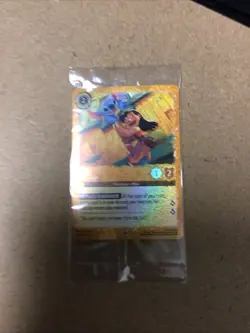 2025 Disney LORCANA Promo - LILO (Escape Artist) Gold Foil - 25/P2•EN•6- Sealed - Image 1