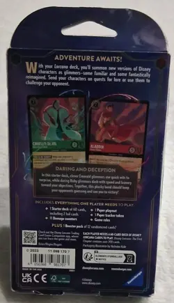 Disney Lorcana TCG The First Chapter Ruby & Emerald Starter Deck - 60 Cards 4050368981707 - Image 2