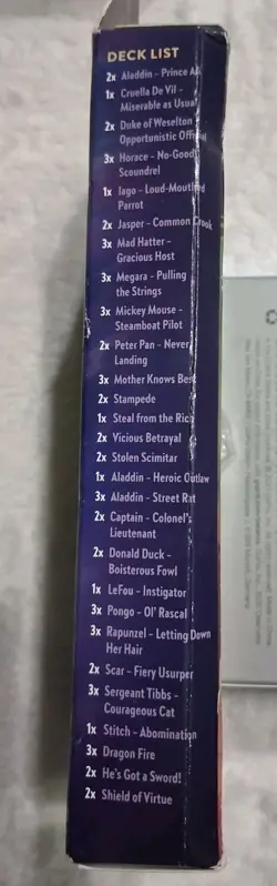 Disney Lorcana TCG The First Chapter Ruby & Emerald Starter Deck - 60 Cards 4050368981707 - Image 3