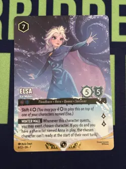 Disney Lorcana Elsa - Ice Maker non-foil Promo DLC Challenge 6/C2 EN 7 - Image 4