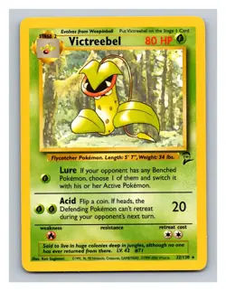 Victreebel #032/130 Base Set 2 Pokemon Trading Card TCG Nintendo 2000 - Image 1