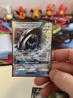 Pokemon TCG Tapu Fini GX Holo Ultra Rare Card Burning Shadows 39/147 - Image 1