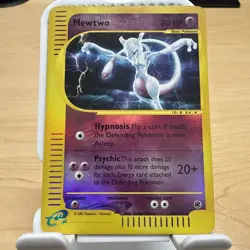 Mewtwo 56/165 Reverse Holo Rare Pokemon Card Expedition Base Set MP - Image 1