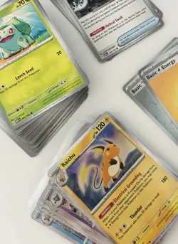 Pokemon 151 English bundle - 85 common/uncommon and holo cards - no dupes - Image 3