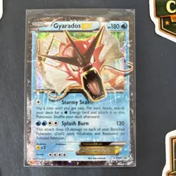 Pokemon Gyarados EX Holo Card XY106 XY Set 180 HP Dragon 130 Attack Basic - Image 2