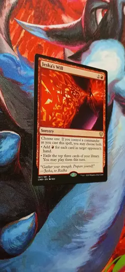 Magic: The Gathering Jeska's Will Rare Card #187 Commander Legends English - Image 2
