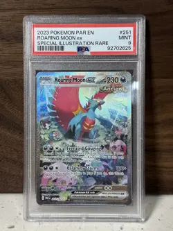Roaring Moon Paradox Rift EX Special Illustration Rare Card 251/182 PSA9 - Image 1