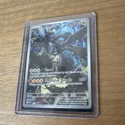 Pokemon TCG Zekrom Full Art Foil Card 130 HP Shred Rampaging Thunder - Image 1