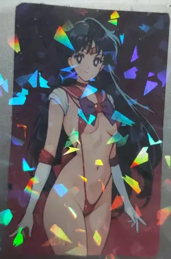 Sailor moon Sailor Mars Waifu Card - Image 1