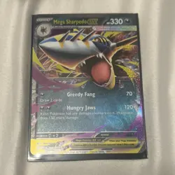 Pokemon Holo Card Lot Mega Sharpedo EX, Manectric EX, Zacian, Inteleon, Lisia - Image 1