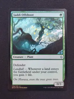 Jaddi Offshoot - Foil - Battle for Zendikar *NM* Near Mint MTG - Image 1