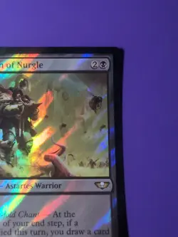 Surge Foil - Tallyman Of Nurgle - Free P+P - Slight Curve - Image 2