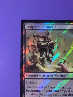 Surge Foil - Tallyman Of Nurgle - Free P+P - Slight Curve - Image 3