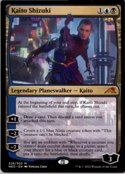 Kaito Shizuki M The List Reprints 226/302 NM MTG x1 - Image 1