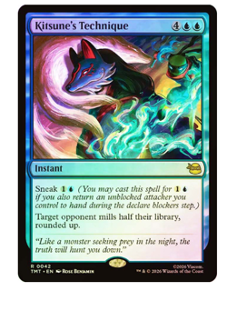Kitsune's Technique - Foil Teenage Mutant Ninja Turtles MTG - Image 1