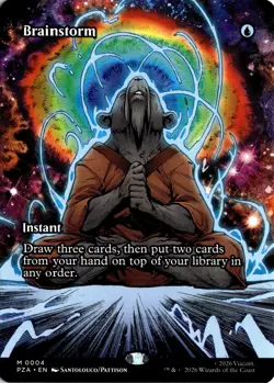 Brainstorm (Borderless) 4 PZA Teenage Mutant Ninja Turtles Source Material NM - Image 1