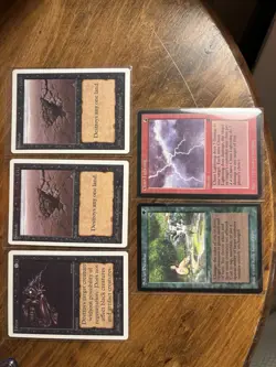 MTG Lot Hypnotic Sullivan Paradise Sinkhole Chain Unlimited Legends CGC Beckett - Image 2