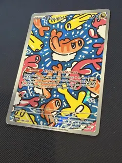 Pokemon TCG Tatsugiri Twilight Masquerade Illustration Rare 186/167 NM Condition - Image 2