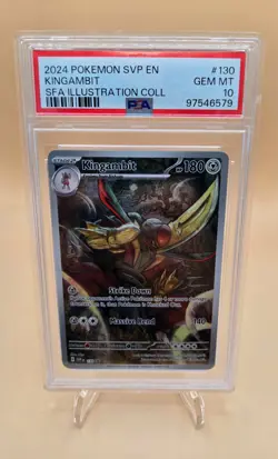 2024 Pokemon Kingambit SVP #130 Illustration Collection PSA 10 GEM MINT Promo - Image 1