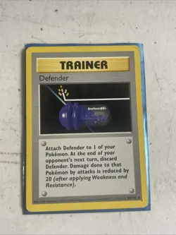 Shadowless 1x Defender - 80/102 - Uncommon - Moderately Played Pokemon Base Set - Image 1