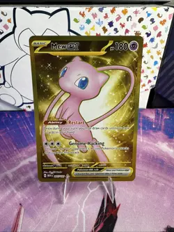 Mew ex 205/165 Pokemon TCG Card Scarlet & Violet 151 Holo Hyper Rare NM - Image 1