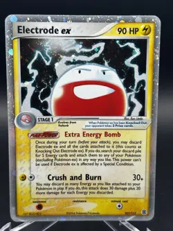 2004 Pokemon Electrode ex Fire Red & Leaf Green 107/112 Holo Rare Vintage - Image 1