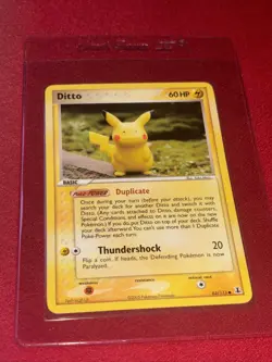 Ditto (Pikachu) - 63/113 [Ex Delta Species] Pokemon TCG - Image 1