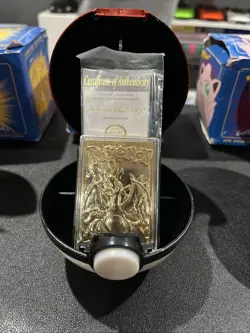 Pokemon Burger King 23K Gold Plated Card Set of 5 1 No Ball COAs Pokeballs 1999 - Image 4
