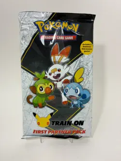 Pokemon TCG: Galar First Partner Pack 25th Anniversary Factory Sealed New Jumbo! - Image 1