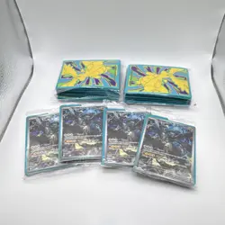 Pokemon TCG Zekrom Dragonite Standard Card Stock Sleeved Card Lot Multiple Cards - Image 1