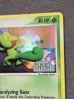 2006 Pokemon EX Crystal Guardians | Treecko Reverse Holo Stamped 67/100 TCG - Image 4