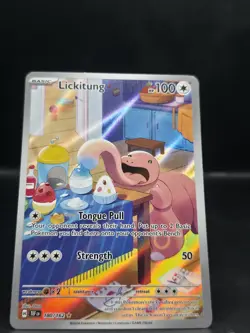 Lickitung - 180/162 - Pokemon Temporal Forces Illustration Rare Card NM - Image 2