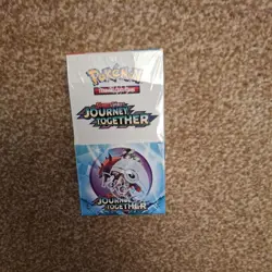 Pokemon TCG Journey Together Half Booster Display – 18 Packs, Factory Sealed - Image 1