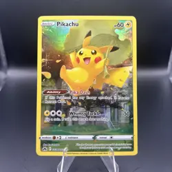 2023 Pokemon SWSH Crown Zenith Galarian Gallery Pikachu #GG30/GG70 - Image 1