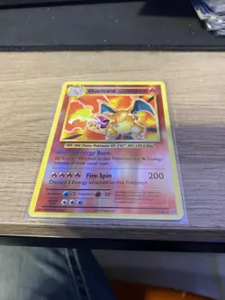 The Pokemon Company Charizard 11/108 Holo Rare XY Evolutions 150 HP Fire Spin - Image 1
