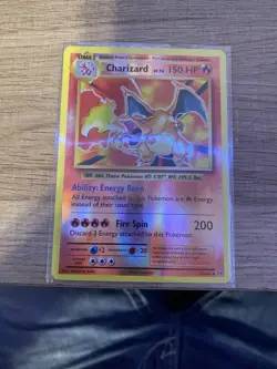 The Pokemon Company Charizard 11/108 Holo Rare XY Evolutions 150 HP Fire Spin - Image 2