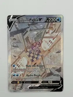 Pokemon TCG Origin Forme Palkia V Ultra Rare Full Art Holo 167/189 Astral Radia… - Image 1