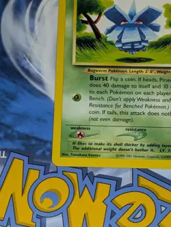 Pineco 61/75 & Unown (O) 69/75 Neo Discovery Unlimited Pokemon Tcg Lp - Image 5