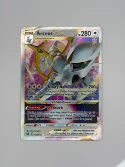 POKEMON TCG - ARCEUS VMAX (132/172) ULTRA RARE - BRILLIANT STARS - NM+ - Image 1
