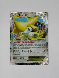 POKEMON TCG - JIRACHI EX (60/101) ULTRA RARE - PLASMA BLAST - NM - Image 1