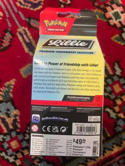 pokemon lillie premium tournament collection box - Image 4