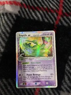 Sceptile ex (Delta Species) 96/100 Pokemon TCG Crystal Guardians Holo Rare HP - Image 1