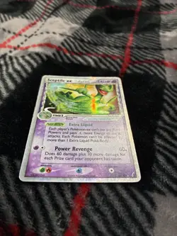Sceptile ex (Delta Species) 96/100 Pokemon TCG Crystal Guardians Holo Rare HP - Image 2
