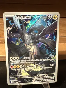 Pokemon TCG N’s Zekrom #031 Black Star Promo Full Art Ascended Heroes Promo NM/M - Image 2