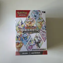 Pokemon TCG Scarlet & Violet Prismatic Evolutions Booster Bundle New & Sealed - Image 1
