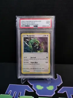 PSA 9 2020 Pokemon Black Star Promo Rayquaza Holo SWSH029 - Image 3