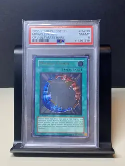 Yu-Gi-Oh! Miracle Fusion CRV-EN039 1st Edition Ultimate Rare PSA 8 - Image 1